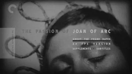 The Passion of Joan of Arc / La passion de Jeanne d'Arc (1928) [Criterion Collection]