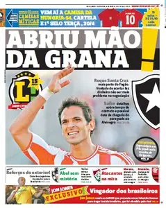 Jornal Lance em PDF, Sexta, 26 de Abril de 2013