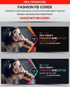 GraphicRiver - Fashion Facebook Cover