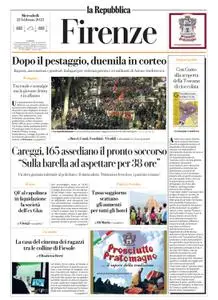 la Repubblica Firenze - 22 Febbraio 2023