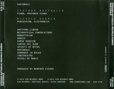 Stefano Battaglia & Michele Rabbia - Pastorale (2010) {ECM 2120} [Re-Up]