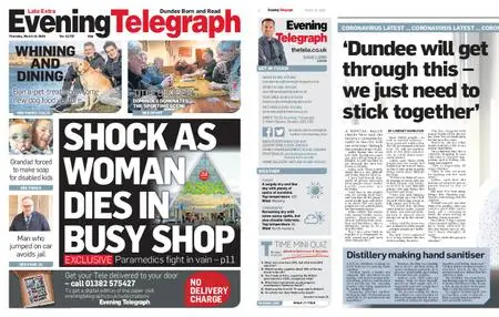 Evening Telegraph Late Edition – March 19, 2020