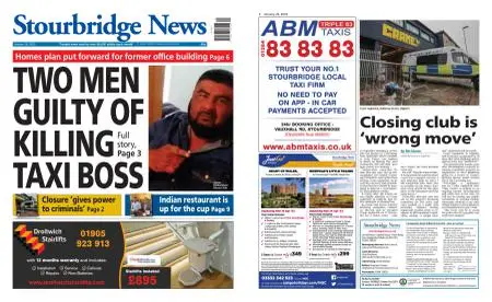 Stourbridge News – January 26, 2023