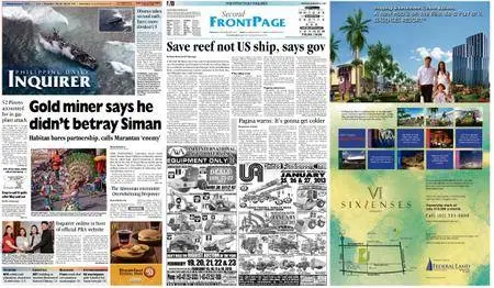Philippine Daily Inquirer – January 21, 2013