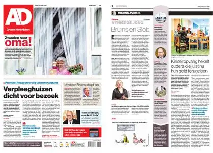 Algemeen Dagblad - Alphen – 20 maart 2020