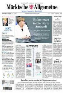 Märkische Allgemeine Neues Granseer Tageblatt - 15. März 2018