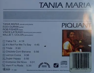 Tania Maria - Piquant (1980)