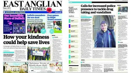 East Anglian Daily Times – November 13, 2017