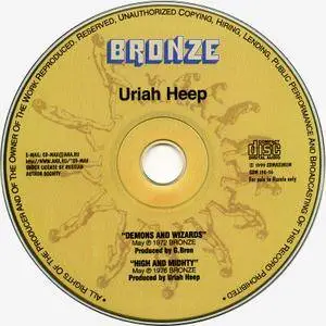 Uriah Heep - Demons And Wizards `72 & High And Mighty `76 (2000)