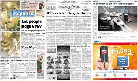 Philippine Daily Inquirer – July 20, 2008