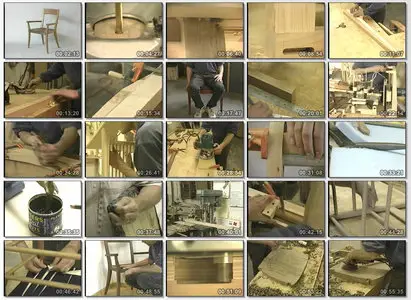 Chairmaking Techniques with Jeff Miller - Fine Woodworking DVD Workshop (Repost)