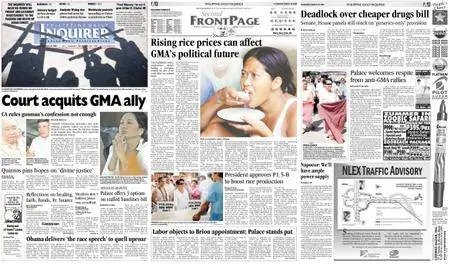 Philippine Daily Inquirer – March 20, 2008
