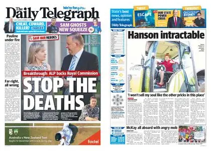 The Daily Telegraph (Sydney) – December 03, 2019