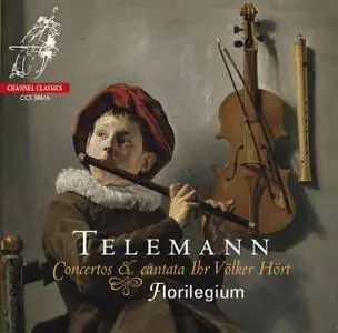 Florilegium, Clare Wilkinson - Georg Philipp Telemann: Concertos & Cantata Ihr Volker Hort (2016)