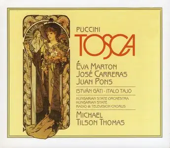 Puccini: Tosca - Marton, Carreras, Pons [Tilson Thomas] [2 CD]