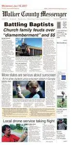 Walker County Messenger - July 19, 2017