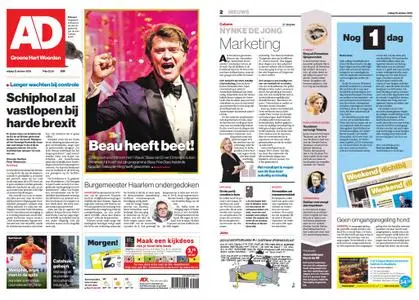 Algemeen Dagblad - Woerden – 12 oktober 2018
