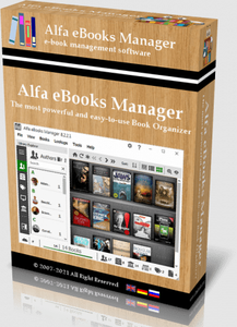 Alfa eBooks Manager Pro / Web 8.4.69.1 Multilingual + Portable