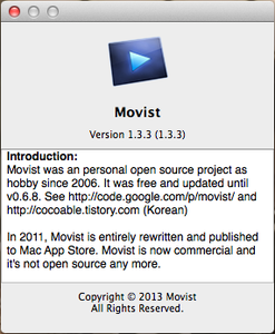 Movist 1.3.3