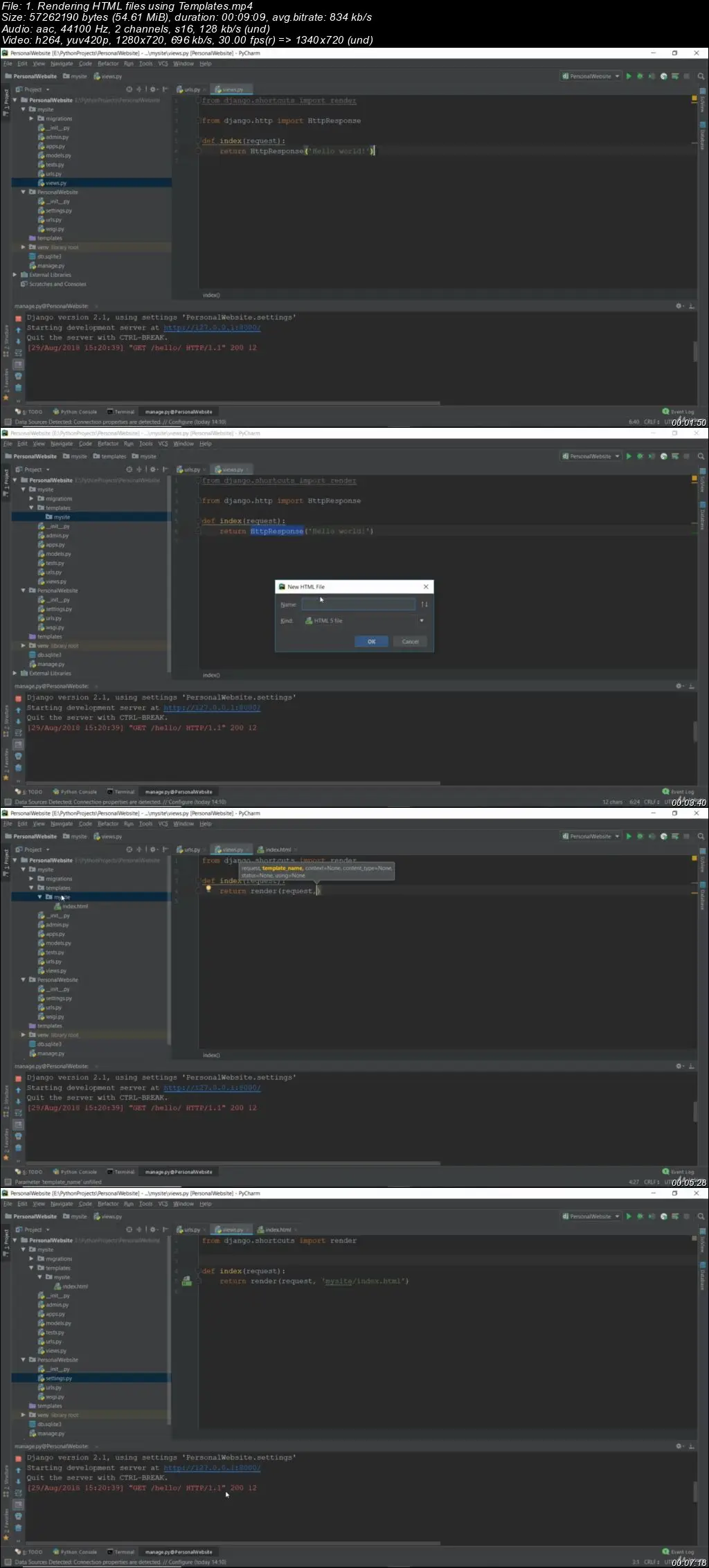 Django 2.1 - Python Web Development for Beginners / AvaxHome