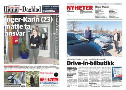 Hamar Dagblad – 16. april 2020