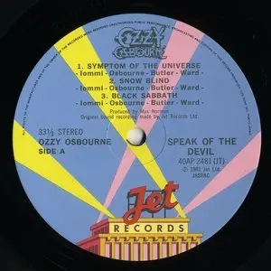 Ozzy Osbourne - Speak Of The Devil (1982, 2LP+EP) (24/96 Vinyl Rip)