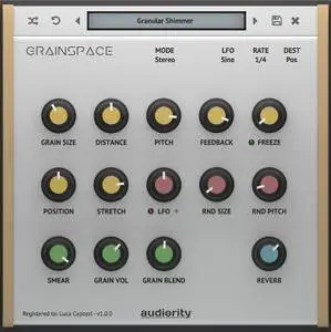 Audiority GrainSpace v1.2.1 WiN / OSX