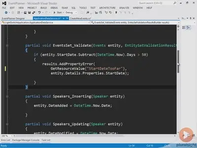 Pluralsight - Visual Studio LightSwitch 2012 and 2013 [repost]