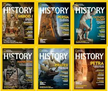 National Geographic History - 2016 Full Year Issues Collection