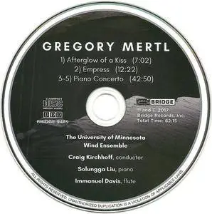 Gregory Mertl - Afterglow Of A Kiss • Empress • Piano Concerto (2017) {Bridge}