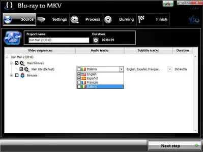VSO Blu-ray to MKV 1.2.1.15