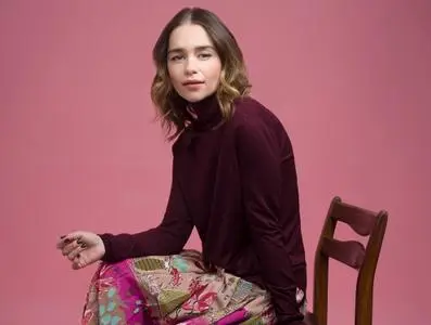 Emilia Clarke by Pal Hansen for The Sunday Times March 2020