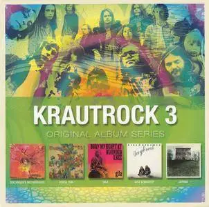 Various Artists - Krautrock 3 - Original Album Series (2017) {5CD Set Warner Music 5054197-4297-2-9 - Remastered}