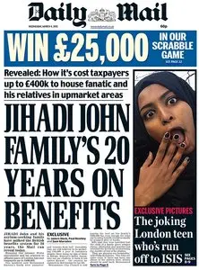 Daily Mail UK - Wednesday, 4 March 2015