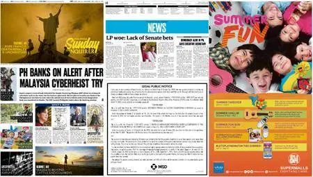 Philippine Daily Inquirer – April 01, 2018