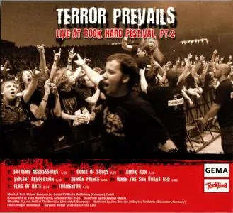 Kreator - Terror Prevails: Live At Rock Hard Festival, Pt. 2 (2012)