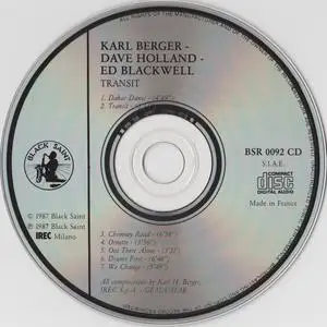 Karl Berger, Dave Holland, Ed Blackwell - Transit (1987) {Black Saint BSR0092CD}