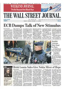The Wallstreet Journal (Europe) January 11 2013