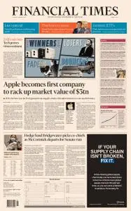 Financial Times Middle East - January 4, 2022