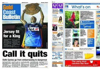 The Gold Coast Bulletin – September 23, 2010