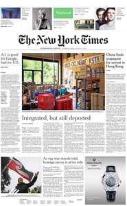 International New York Times - 03 August 2019