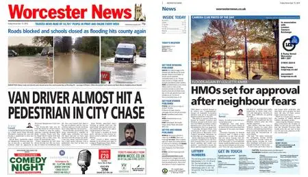 Worcester News – November 15, 2019