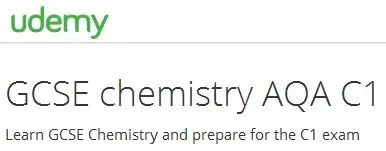 GCSE chemistry AQA C1