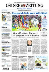 Ostsee Zeitung Greifswalder Zeitung - 15. Juni 2018