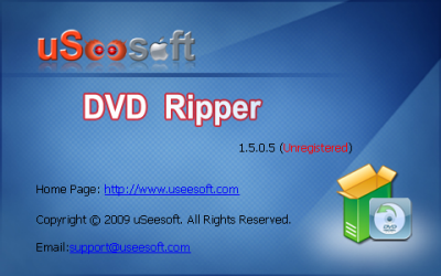 uSeesoft DVD Ripper v1.5.0.5