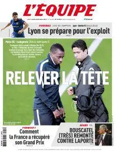 L'equipe du Mardi 6 Décembre 2016