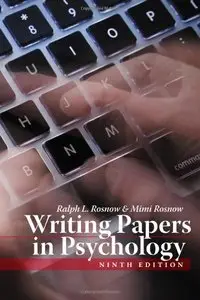 Writing Papers In Psychology, 9th edition (repost)