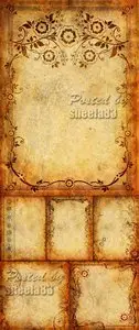 Stock Photo - Vintage Backgrounds with Ornament