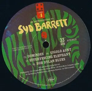 Syd Barrett - An Introduction To Syd Barrett (2011 Record Store Day Release) [24-96 2xLP Vinyl]