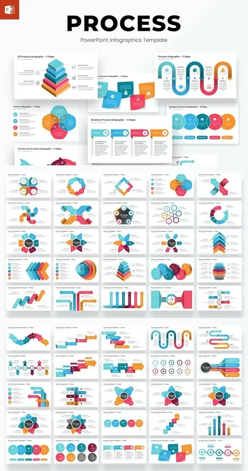 Process Infographics Powerpoint Template Avaxhome